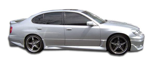 Extreme Dimensions Duraflex Cyber Side Skirts Compatible With 1998-2005 Lexus GS - 2 Piece - 102312