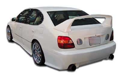 Extreme Dimensions Duraflex VIP Rear Bumper Cover Compatible With 1998-2005 Lexus GS - 1 Piece - 102316