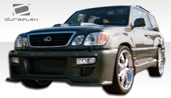 Extreme Dimensions Duraflex Platinum Front Bumper Cover Compatible With 1998-2007 Lexus LX - 1 Piece - 102004