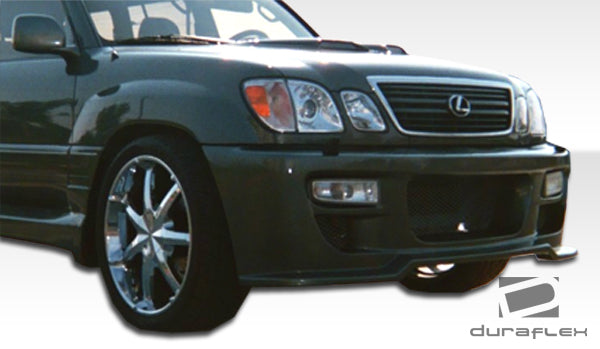 Extreme Dimensions Duraflex Platinum Front Bumper Cover Compatible With 1998-2007 Lexus LX - 1 Piece - 102004