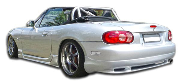 Extreme Dimensions Duraflex Wizdom Rear Lip Add On Spoiler Compatible With 1999-2005 Mazda Miata - 1 Piece - 105962