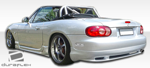 Extreme Dimensions Duraflex Wizdom Side Skirts Compatible With 1999-2005 Mazda Miata - 2 Piece - 105961