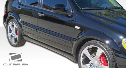 Extreme Dimensions Duraflex W-1 Fender Flare Compatible With 1998-2001 Mercedes ML - 4 Piece - 105080