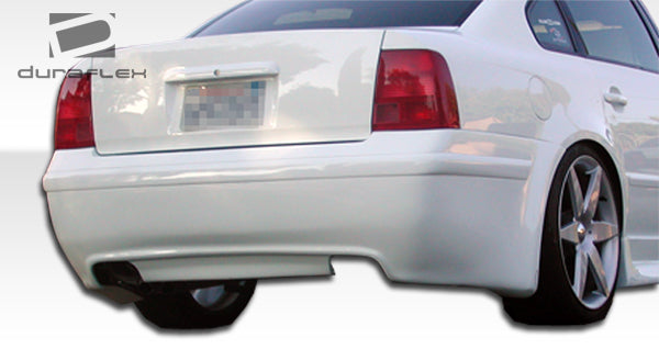 Extreme Dimensions Duraflex RS Look Rear Bumper Cover Compatible With 1998-2001 Volkswagen Passat - 1 Piece - 102050