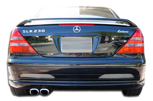Extreme Dimensions Duraflex LR-S Rear Bumper Cover Compatible With 1998-2004 Mercedes SLK - 1 Piece - 102244