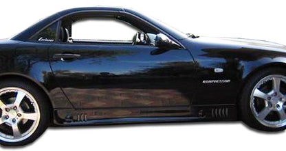 Extreme Dimensions Duraflex LR-S Side Skirts Compatible With 1998-2004 Mercedes SLK - 2 Piece - 105084