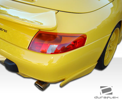 Extreme Dimensions Duraflex GT-3 Rear Lip Add On Spoiler Compatible With 1999-2001 Porsche 996 - 2 Piece - 103750
