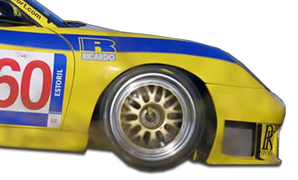 Extreme Dimensions Duraflex GT3-R Wide Body Front Fenders Compatible With 1999-2001 Porsche 996 - 2 Piece - 105404