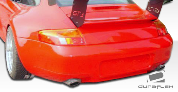 Extreme Dimensions Duraflex GT3-R Wide Body Rear Bumper Cover Compatible With 1999-2001 Porsche 996 - 1 Piece - 105403