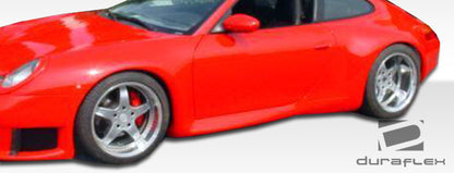 Extreme Dimensions Duraflex GT3-R Wide Body Side Skirts Compatible With 1999-2001 Porsche 996 - 2 Piece - 105402