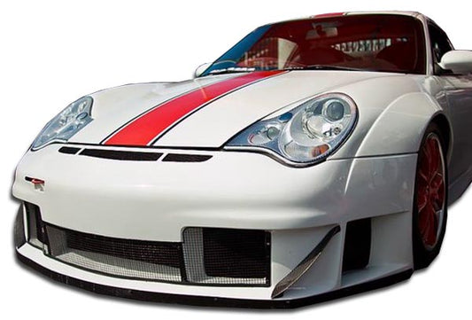Extreme Dimensions Duraflex GT3 RSR Wide Body Front Bumper Cover Compatible With 2002-2004 Porsche 996 - 1 Piece - 105406