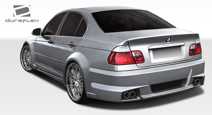 Extreme Dimensions Duraflex I-Design Wide Body Kit Compatible With 1999-2005 BMW 3 Series E46 4DR - 8 Piece - 106516