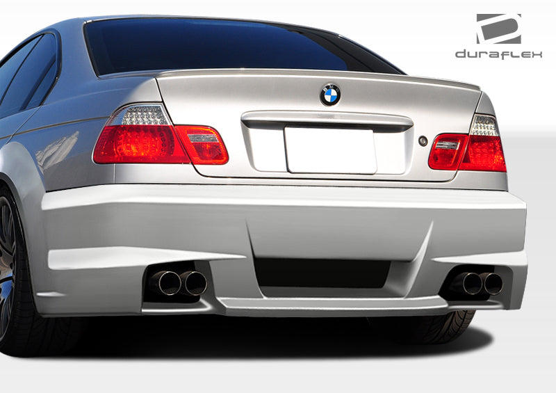 Extreme Dimensions Duraflex I-Design Wide Body Rear Bumper Cover Compatible With 1999-2005 BMW 3 Series - 1 Piece - 106513