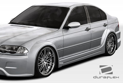 Extreme Dimensions Duraflex I-Design Wide Body Kit Compatible With 1999-2005 BMW 3 Series E46 4DR - 8 Piece - 106516