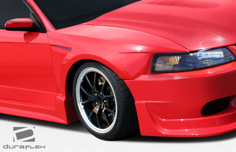 Extreme Dimensions Duraflex CBR500 Wide Body Front Fenders Compatible With 1999-2004 Ford Mustang - 2 Piece - 107583