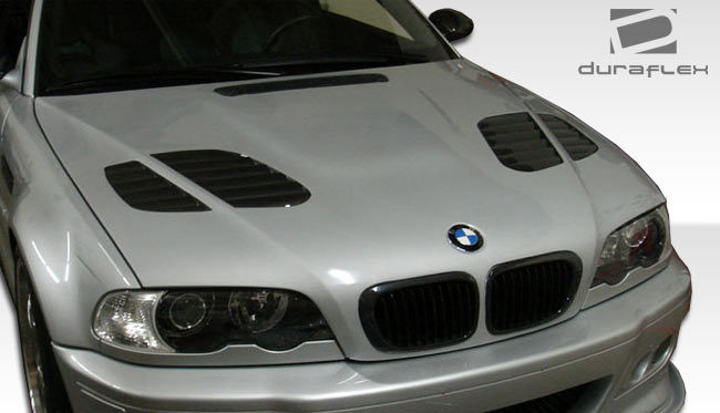 Extreme Dimensions Duraflex GTR Hood Compatible With 2001-2006 BMW M3 E46 - 1 Piece - 107179