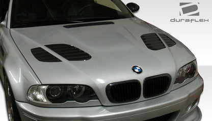 Extreme Dimensions Duraflex GTR Hood Compatible With 2001-2006 BMW M3 E46 - 1 Piece - 107179
