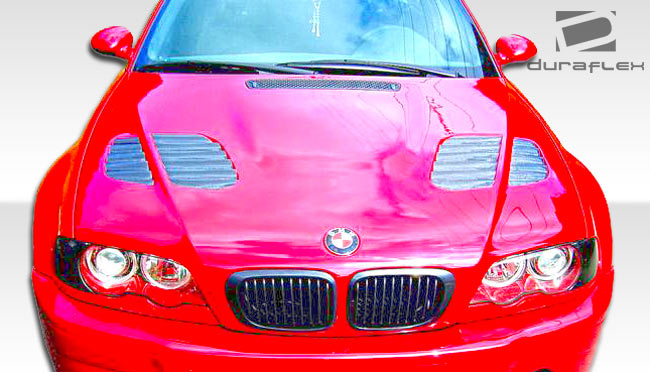 Extreme Dimensions Duraflex GTR Hood Compatible With 2001-2006 BMW M3 E46 - 1 Piece - 107179