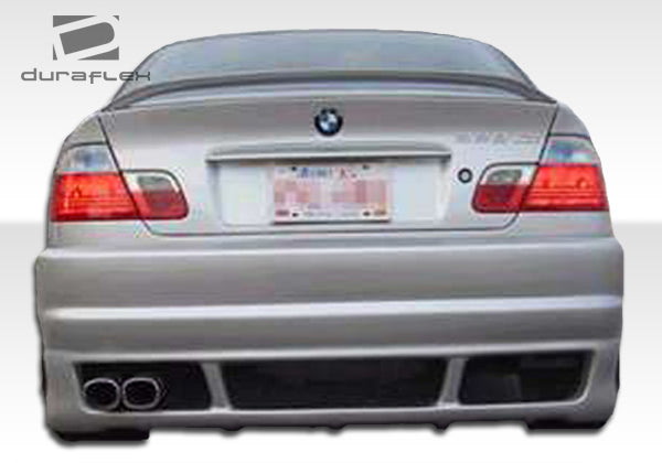 Extreme Dimensions Duraflex R-1 Rear Bumper Cover Compatible With 1999-2006 BMW 3 Series - 1 Piece - 102062