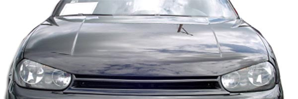 Extreme Dimensions Duraflex Boser Hood Compatible With 1999-2005 Volkswagen Golf - 1 Piece - 102177