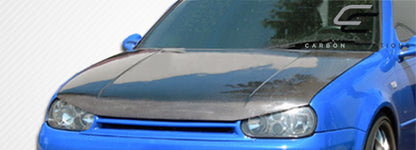 Carbon Creations Boser Hood Compatible With 1999-2005 Volkswagen Golf - 1 Piece - 102726