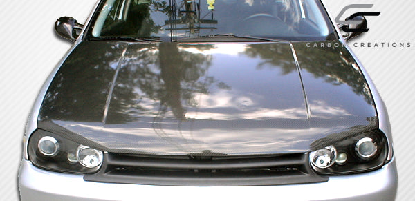 Carbon Creations Boser Hood Compatible With 1999-2005 Volkswagen Golf - 1 Piece - 102726