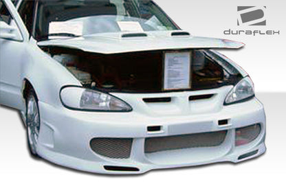 Extreme Dimensions Duraflex Showoff 3 Front Bumper Cover Compatible With 1999-2005 Pontiac Grand Am - 1 Piece - 102162
