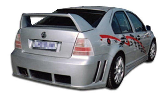 Extreme Dimensions Duraflex Piranha Rear Bumper Cover Compatible With 1999-2004 Volkswagen Jetta - 1 Piece - 102195