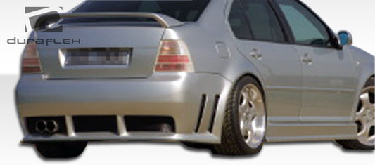 Extreme Dimensions Duraflex Piranha Rear Bumper Cover Compatible With 1999-2004 Volkswagen Jetta - 1 Piece - 102195