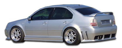 Extreme Dimensions Duraflex Piranha Side Skirts Compatible With 1999-2004 Volkswagen Jetta - 2 Piece - 102196