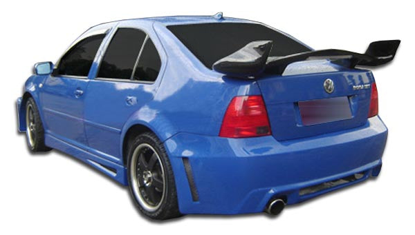 Extreme Dimensions Duraflex Velocity Rear Bumper Cover Compatible With 1999-2004 Volkswagen Jetta - 1 Piece - 104526
