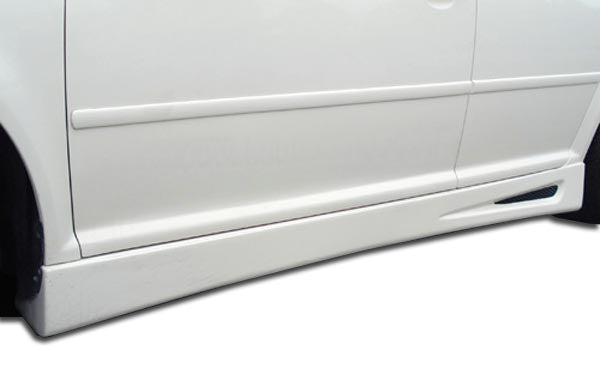 Extreme Dimensions Duraflex Velocity Side Skirts Compatible With 1999-2004 Volkswagen Jetta - 2 Piece - 104527