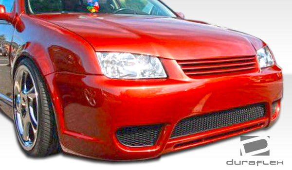 Extreme Dimensions Duraflex Vortex Front Bumper Cover Compatible With 1999-2004 Volkswagen Jetta - 1 Piece - 105964