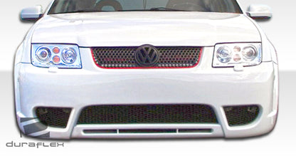 Extreme Dimensions Duraflex Vortex Front Bumper Cover Compatible With 1999-2004 Volkswagen Jetta - 1 Piece - 105964