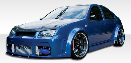 Extreme Dimensions Duraflex VT-R Body Kit Compatible With 1999-2004 Volkswagen Jetta - 4 Piece - 104960