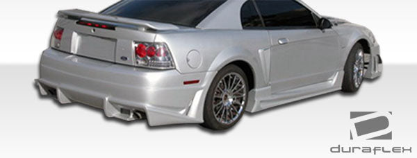 Extreme Dimensions Duraflex Bomber Side Skirts Compatible With 1999-2004 Ford Mustang - 2 Piece - 103275