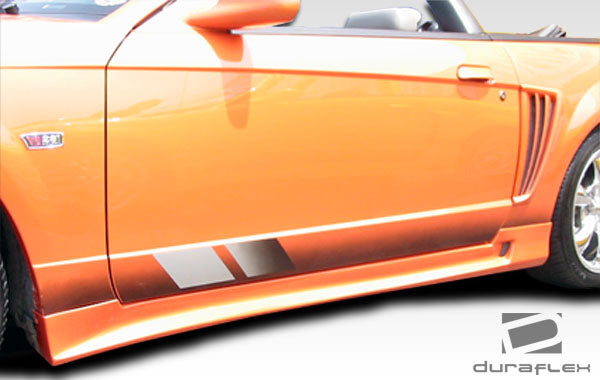 Extreme Dimensions Duraflex Colt Side Skirts Compatible With 1999-2004 Ford Mustang - 2 Piece - 102080