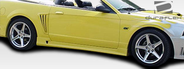 Extreme Dimensions Duraflex Colt Side Skirts Compatible With 1999-2004 Ford Mustang - 2 Piece - 102080