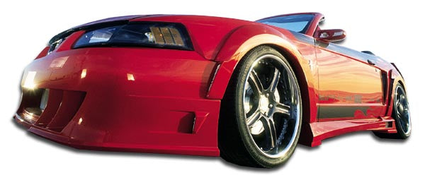 Couture Demon Front Fenders Flare Compatible With 1999-2004 Ford Mustang - 2 Piece - 104786