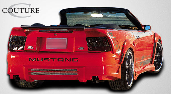 Couture Demon Rear Fender Flares Compatible With 1999-2004 Ford Mustang - 2 Piece - 104787