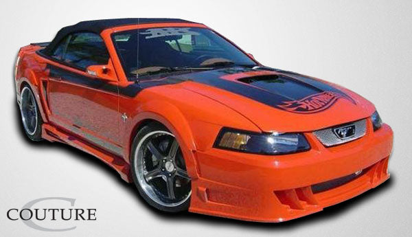 Couture Demon Rear Fender Flares Compatible With 1999-2004 Ford Mustang - 2 Piece - 104787