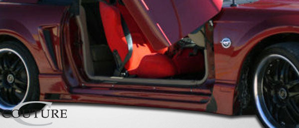 Couture Special Edition Side Skirts Compatible With 1999-2004 Ford Mustang - 2 Piece - 105798