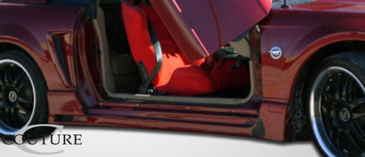 Couture Special Edition Side Skirts Compatible With 1999-2004 Ford Mustang - 2 Piece - 105798