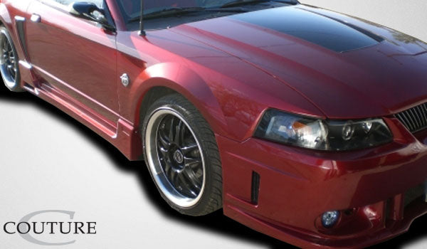 Couture Special Edition Side Skirts Compatible With 1999-2004 Ford Mustang - 2 Piece - 105798
