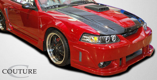 Couture Special Edition Side Skirts Compatible With 1999-2004 Ford Mustang - 2 Piece - 105798
