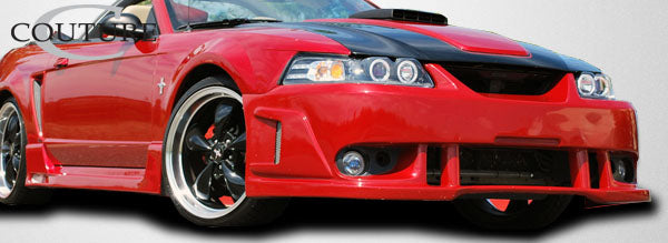 Couture Special Edition Side Skirts Compatible With 1999-2004 Ford Mustang - 2 Piece - 105798