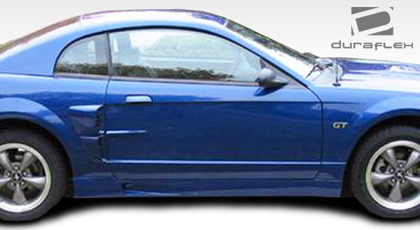 Extreme Dimensions Duraflex CVX Side Skirts Compatible With 1999-2004 Ford Mustang - 2 Piece - 104839