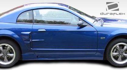 Extreme Dimensions Duraflex CVX Side Skirts Compatible With 1999-2004 Ford Mustang - 2 Piece - 104839