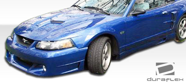 Extreme Dimensions Duraflex CVX Side Skirts Compatible With 1999-2004 Ford Mustang - 2 Piece - 104839