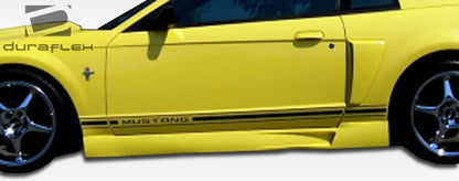 Extreme Dimensions Duraflex CVX Side Skirts Compatible With 1999-2004 Ford Mustang - 2 Piece - 104839